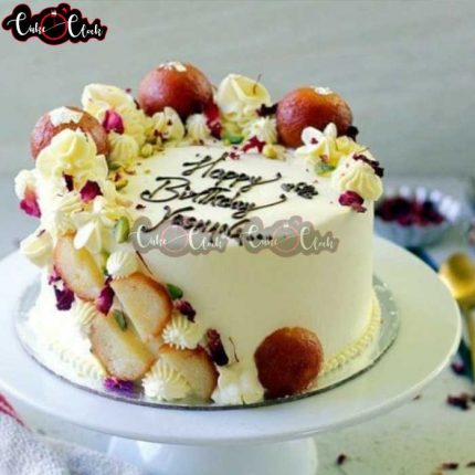 Gulab Jamun Cake