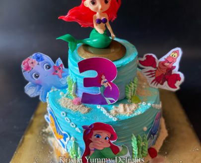 Mermaid Theme Cake Designs, Images, Price Near Me