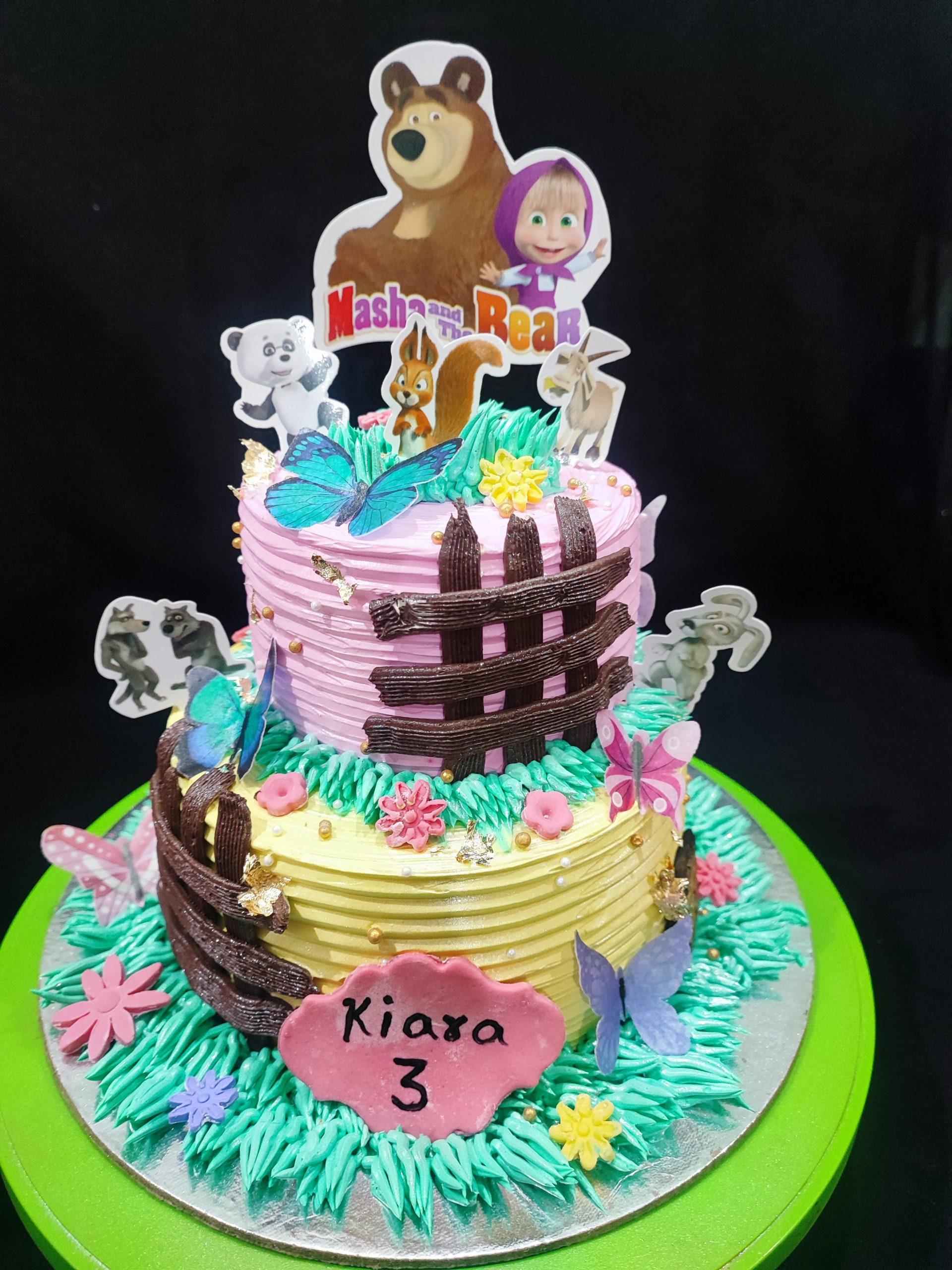 Best Masha and The Bear Cake In Gurgaon | Order Online