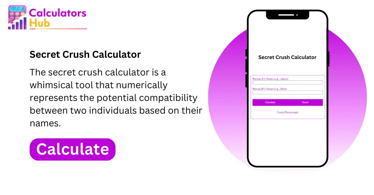 Secret Crush Calculator