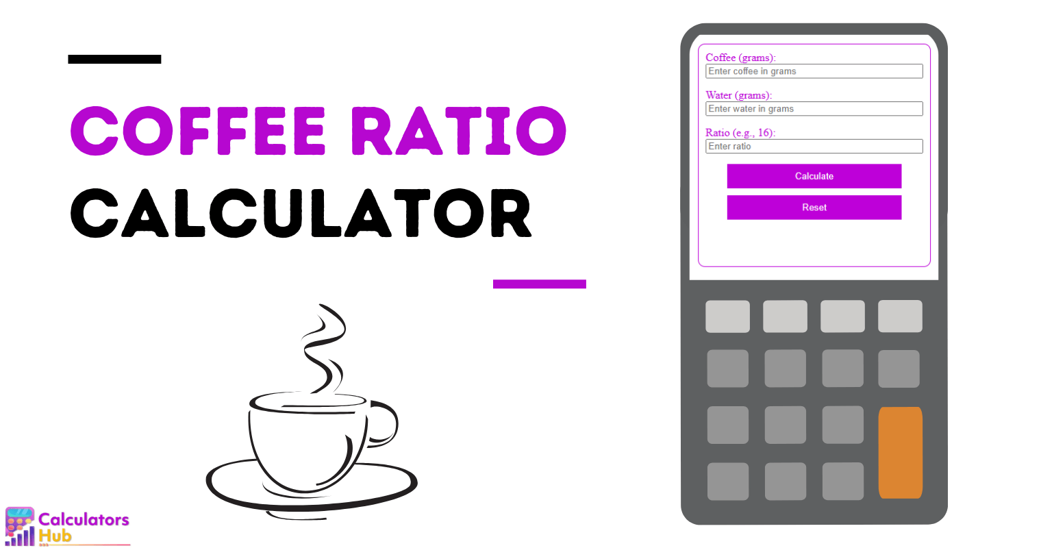 Coffee Ratio Calculator