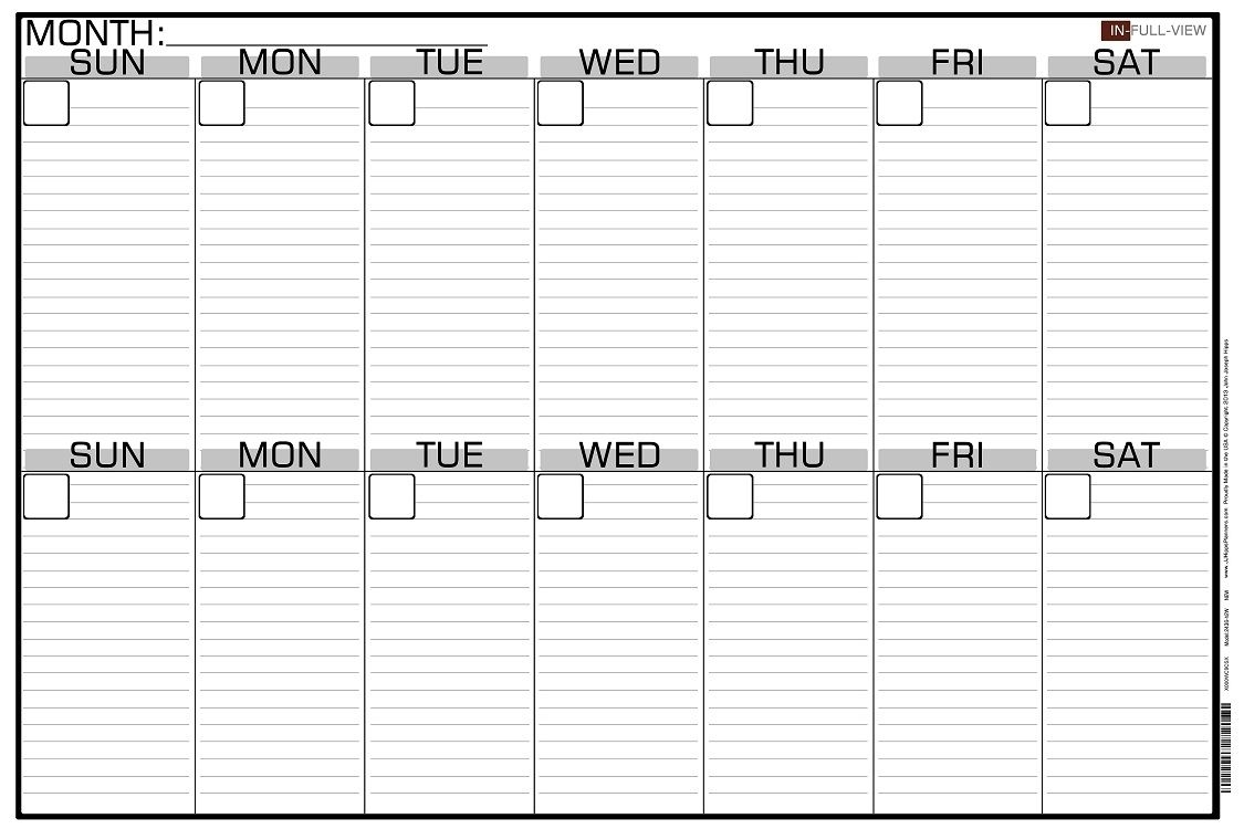 2 Week Blank Calendar Calendar Printable Free Free 2 Week Blank for 2 Week Calendar Printable Calendar