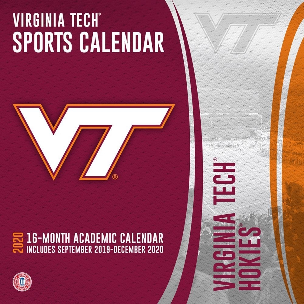 Virginia Tech Hokies 2020 Wall Calendar | | Calendars regarding Virginia Tech Academic Calendar 2019 2020