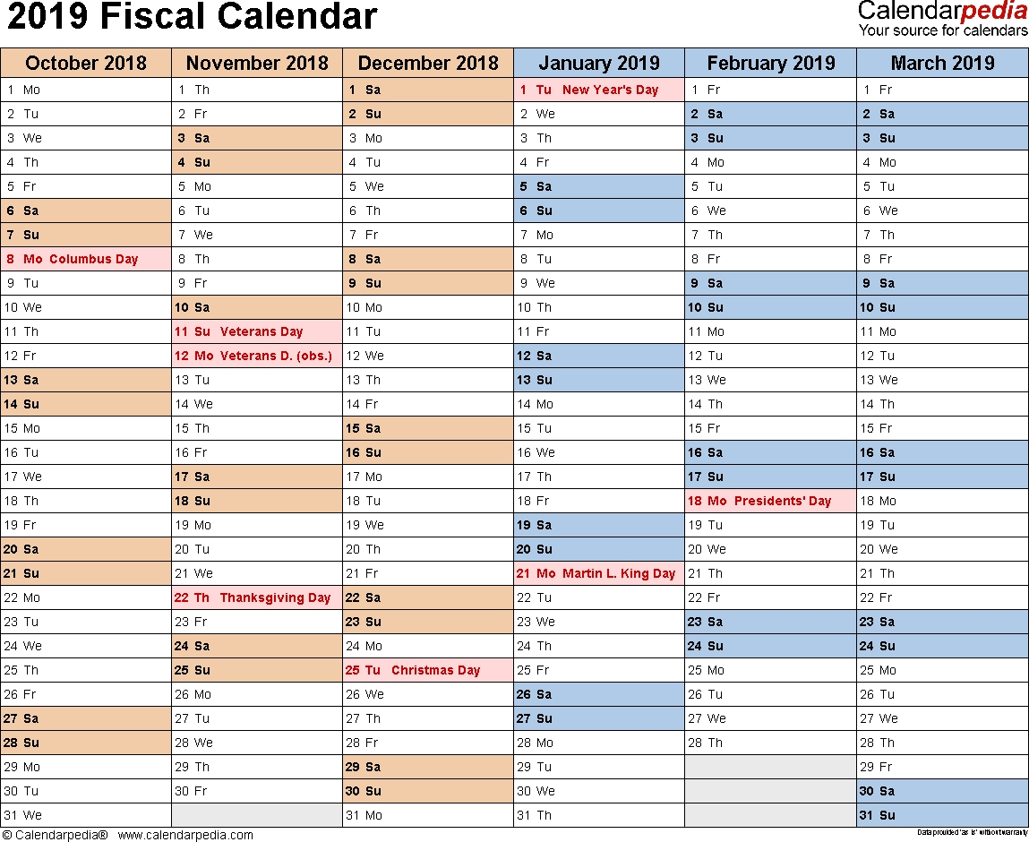 2020 4-4-5 Fiscal Accouting Calendar