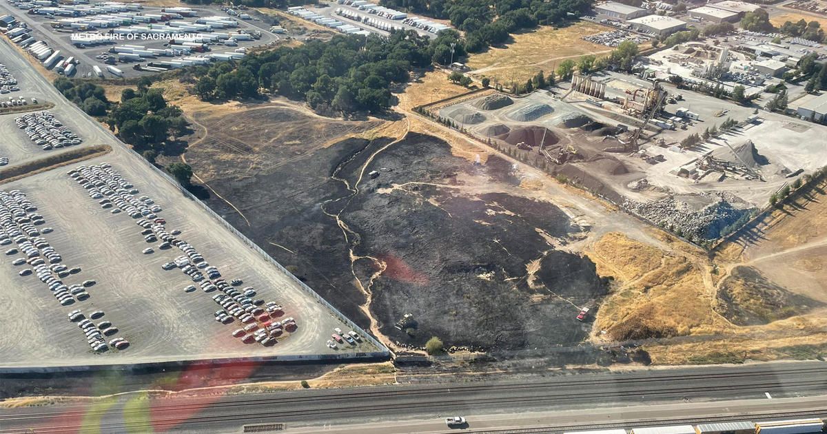 Firefighters: Vegetation fire that burned up to railroad tracks in Antelope started near homeless camp