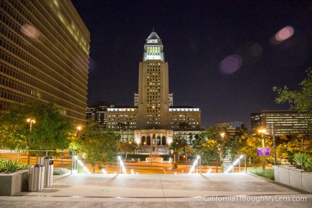 Downtown LA Holiday Lights-8