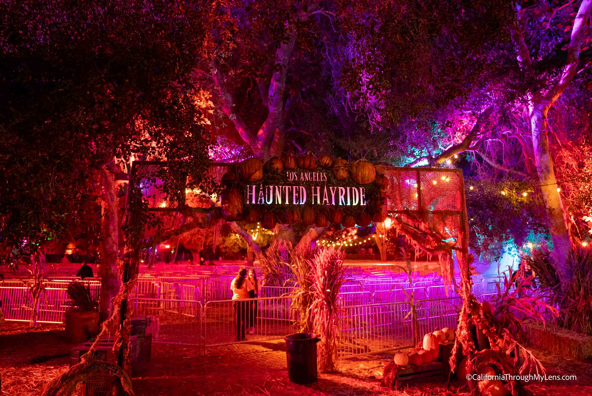 Riding the Haunted Hayride in Los Angeles: One of the cities best Halloween Attractions