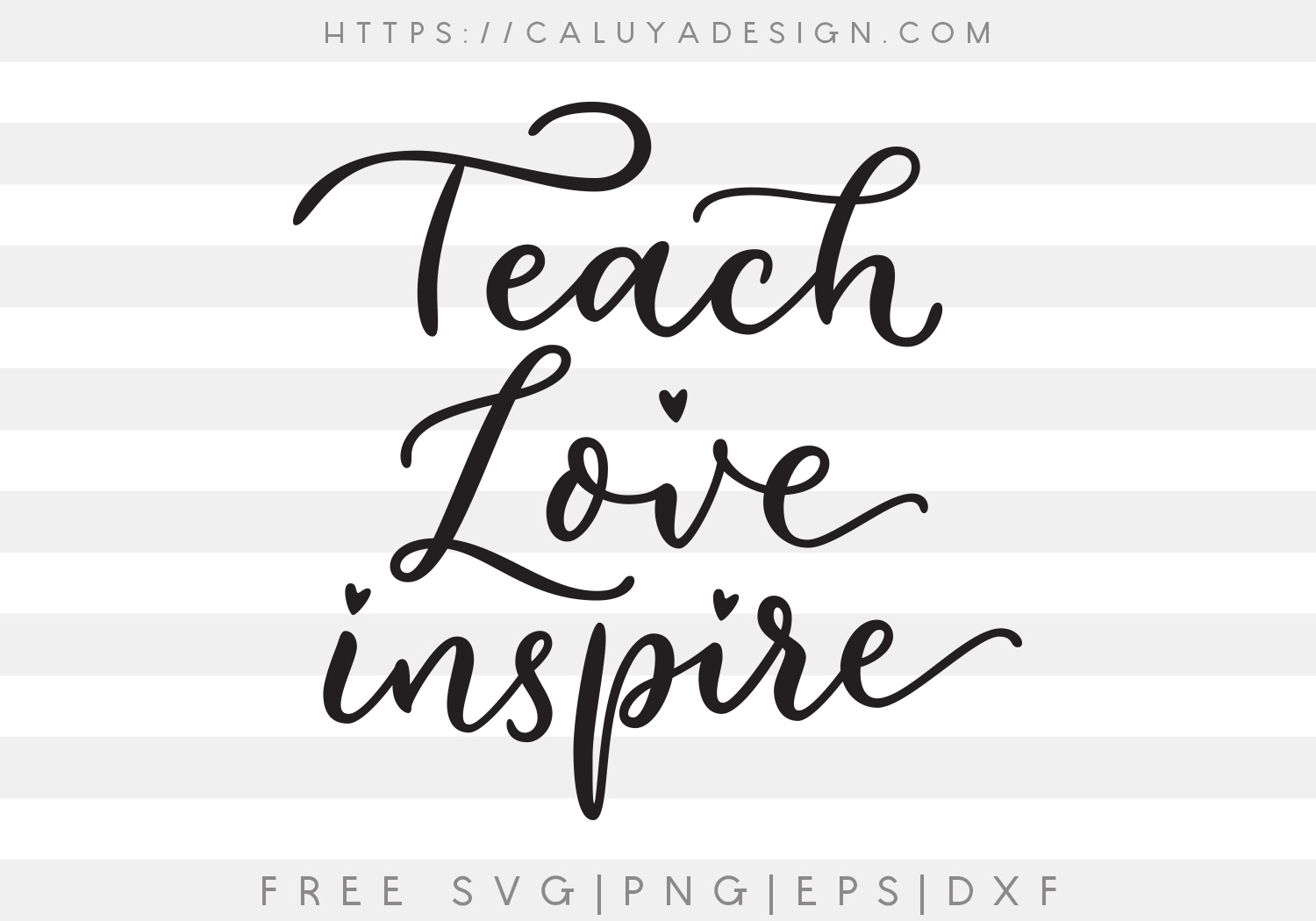 Free Free 189 Teach Love Inspire Apple Svg Free SVG PNG EPS DXF File