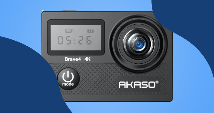 Best Budget Action Cameras - Akaso Brave 4