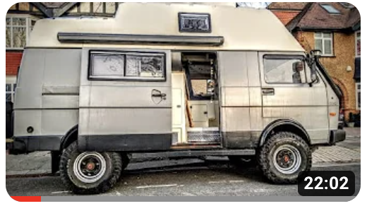 VW LT 4x4 Camper Van Tour - Walt