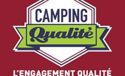 Plaque émaillée Camping Qualité France