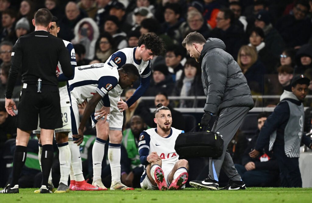 Radu Dragusin skadet for Tottenham