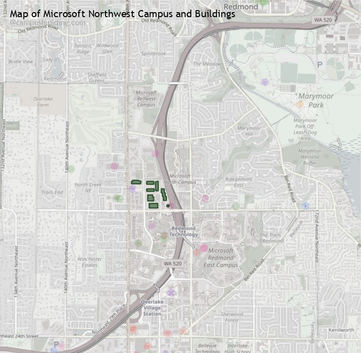 Microsoft Northwest Campus and Buildings