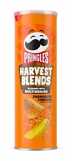 Pringles Harvest Blends Farmhouse Cheddar (14 x 158g)