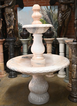 Italian Marble Fountain Classical Garden Water Feature Two Tier