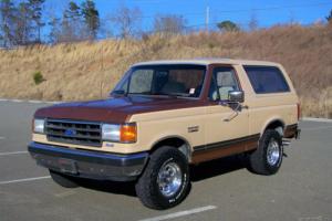 1989 Ford Bronco XLT 5.0L 302 FUEL INJ 4WD A/C ULTRA CLEAN ROCK SOLID CA WAGON