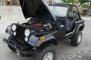 1978 JEEP CJ7 4x4 V8 304 BLACK BEACH CRUISER NEW CLASSIC RESTORATION Photo