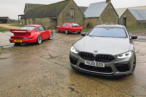 m8 red porsches