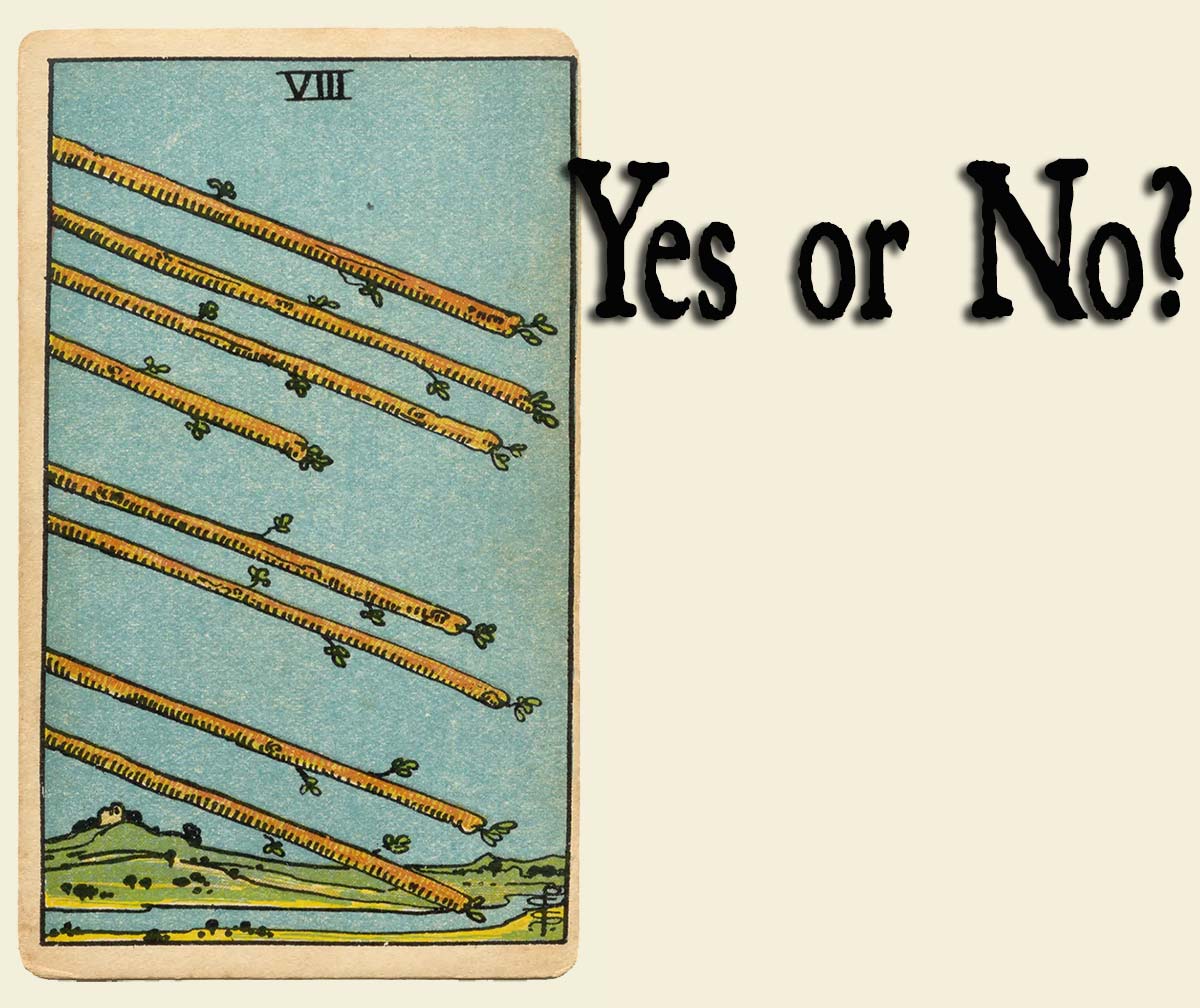 You are currently viewing 8 of Wands – Yes or No?