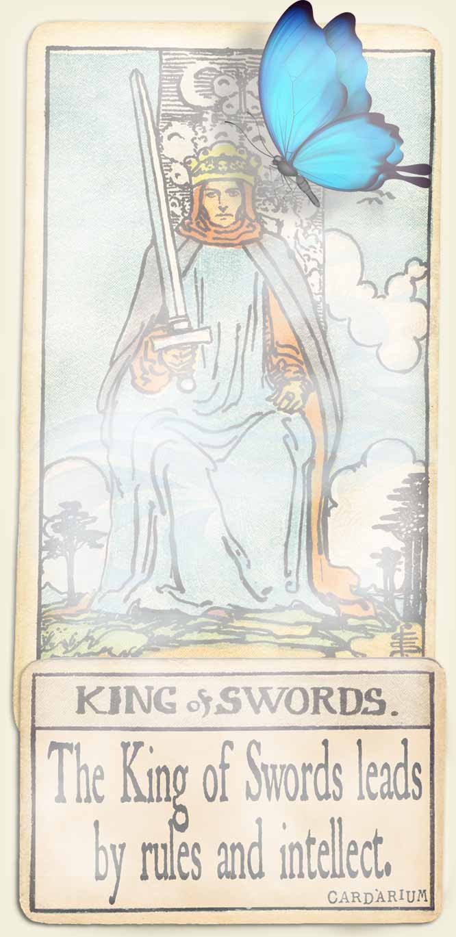 Water signs tarot King of swords