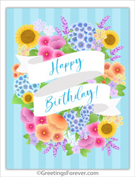 Happy Birthday ecard