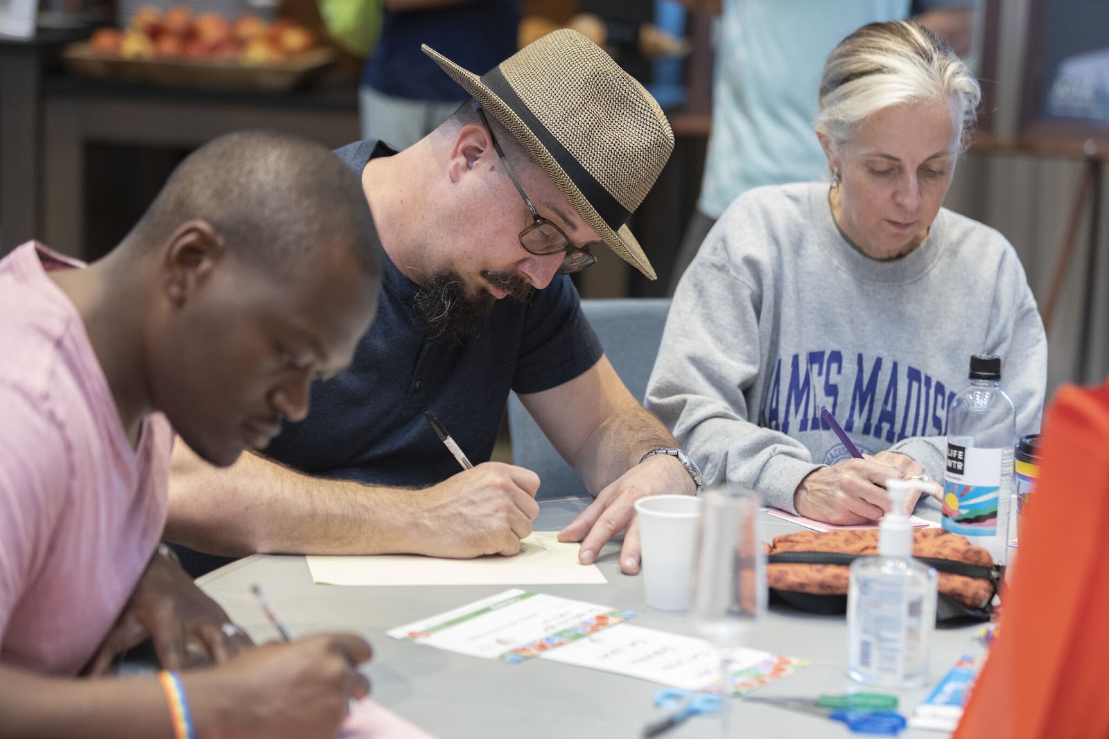 Charity Packing Event Writing Notes