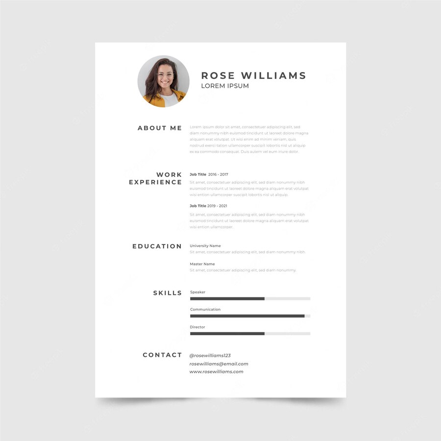 Minimalist Cv Template 23 2148916932