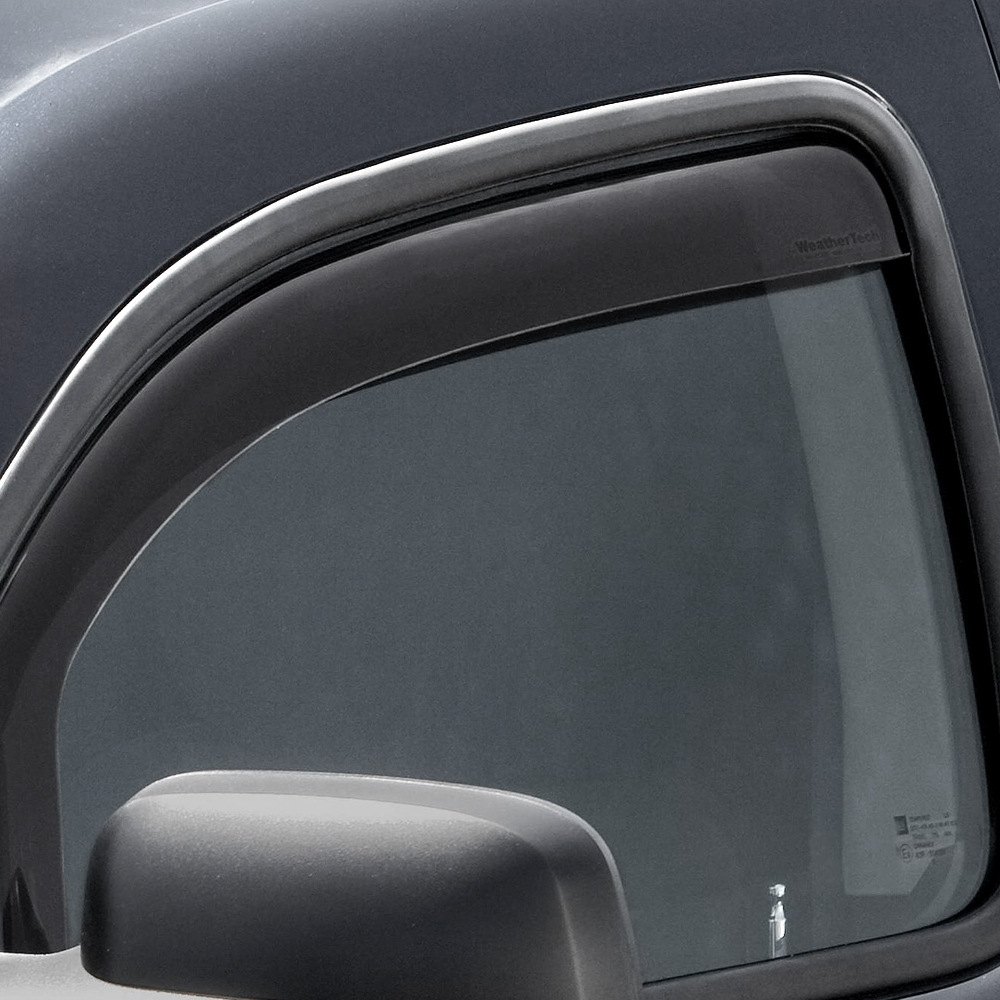 WeatherTech® - Chevy HHR 2006-2011 Dark Smoke Side Window Deflectors