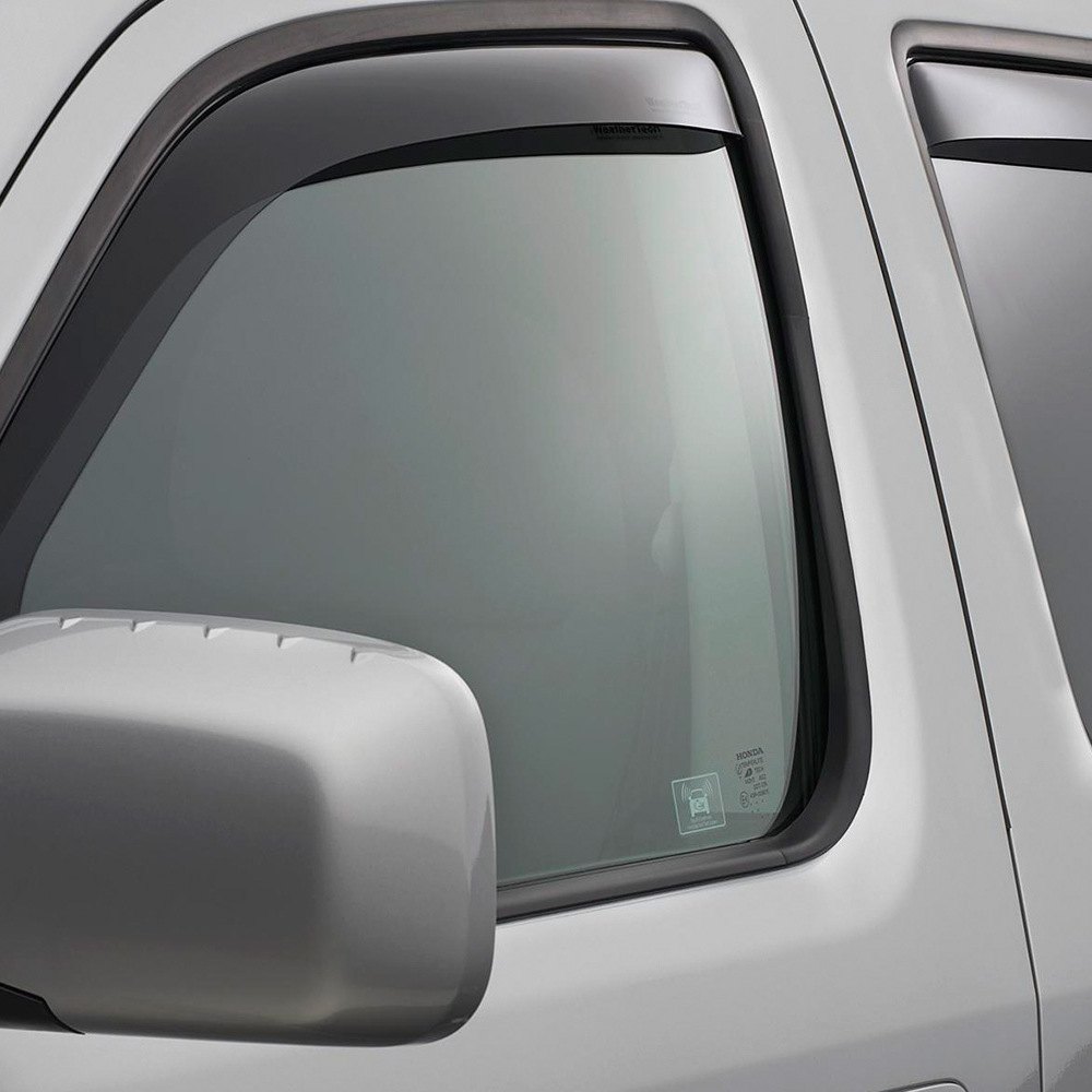 WeatherTech® - Honda Ridgeline 2006-2014 Dark Smoke Window Deflectors