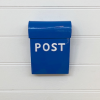 Post Box - Medium Mail Box - blue