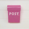 Post Box - Medium Mail Box - hot-pink