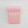 Post Box - Medium Mail Box - soft-pink