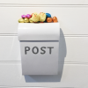 Post Box - Medium Mail Box - white