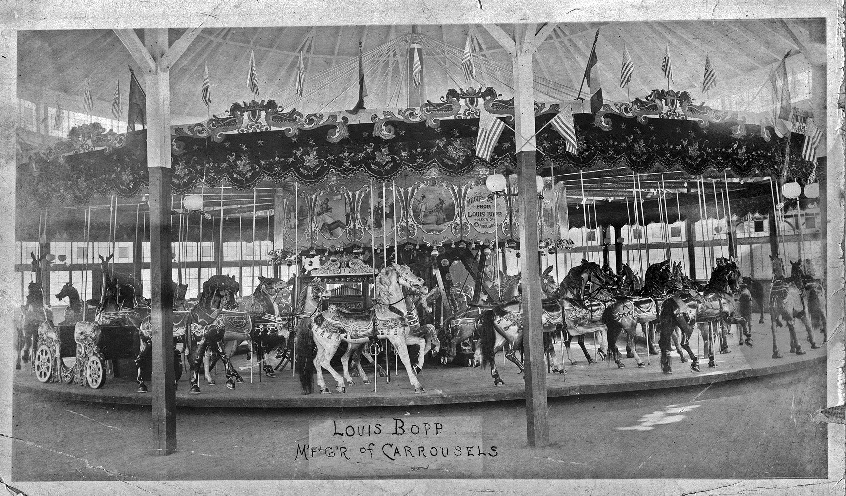 Historic Bopp-Looff Carousel from Sulzer’s Harlem River Park