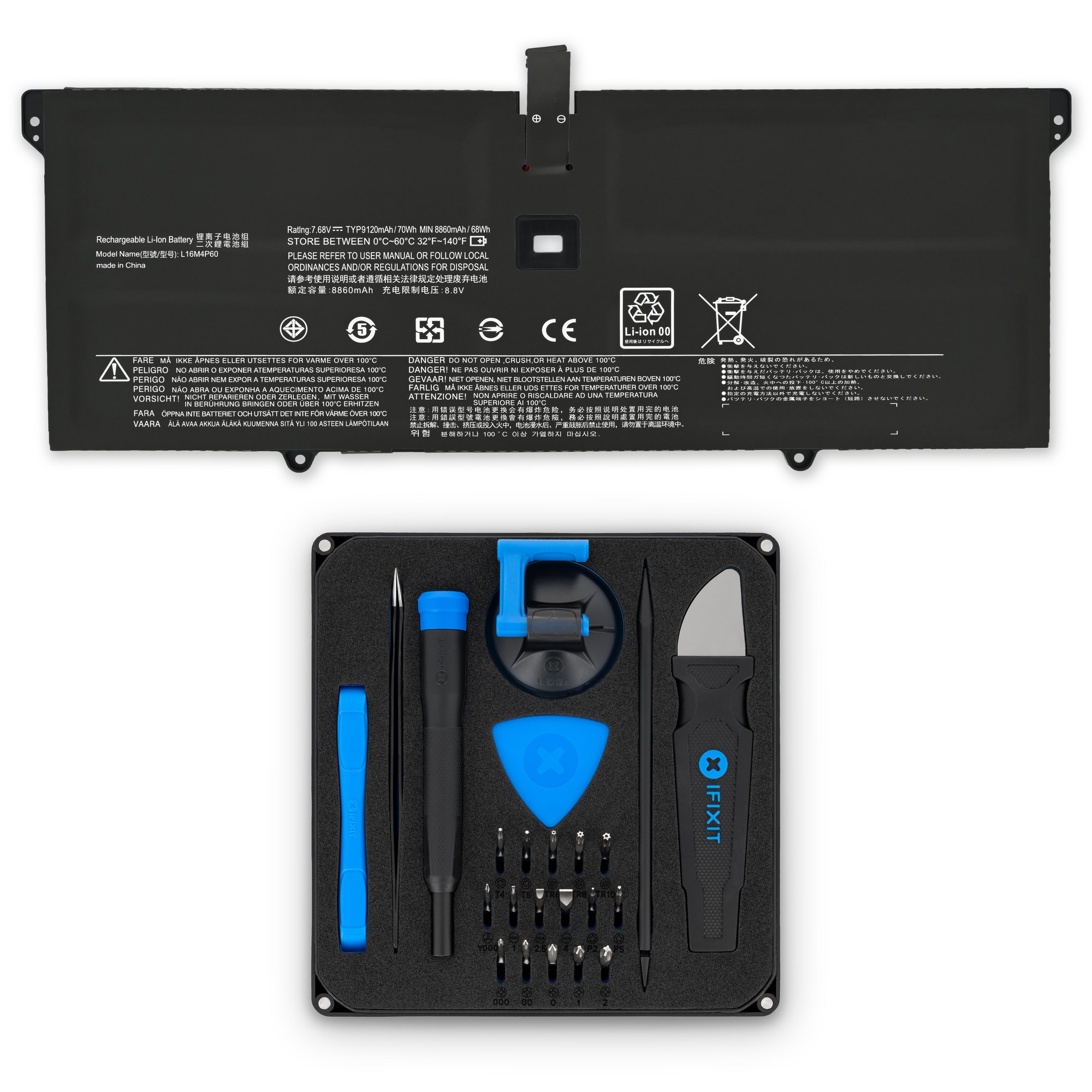 Lenovo Yoga 920 Battery - L16M4P60