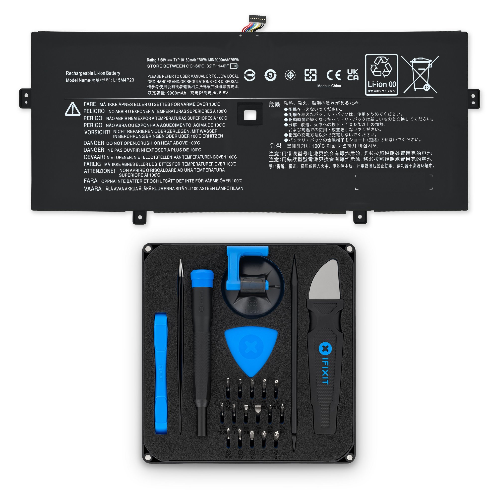 Lenovo Yoga 910 (13") Battery - L15M4P23