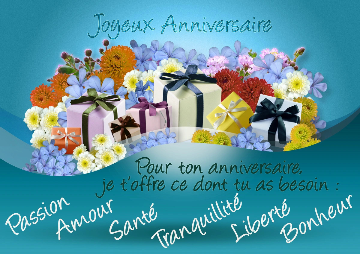 Cartes Virtuelles Voeux Anniversaire Joliecarte 22278 | Hot Sex Picture