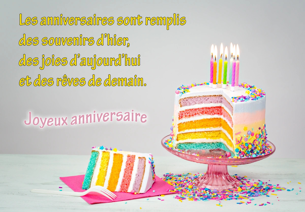 Cartes Virtuelles Texte Anniversaire Joliecarte Sms Joyeux - Rezfoods ...