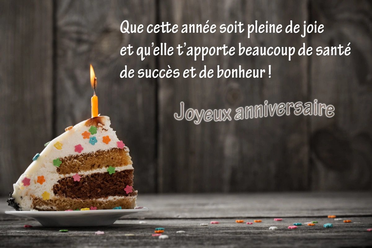 Souhaiter Joyeux Anniversaire