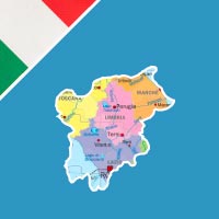 Mappa regione Regione Trentino Alto Adige