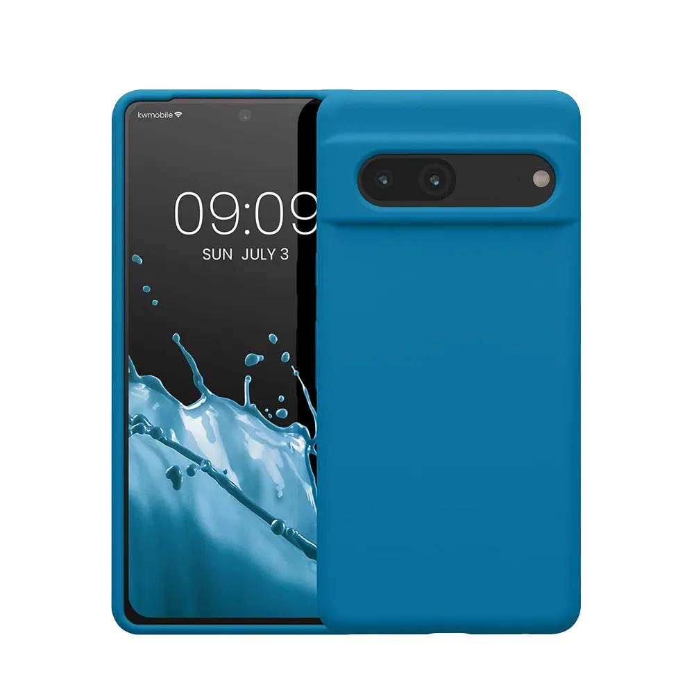 Google Pixel 7 Blue Silicone Case