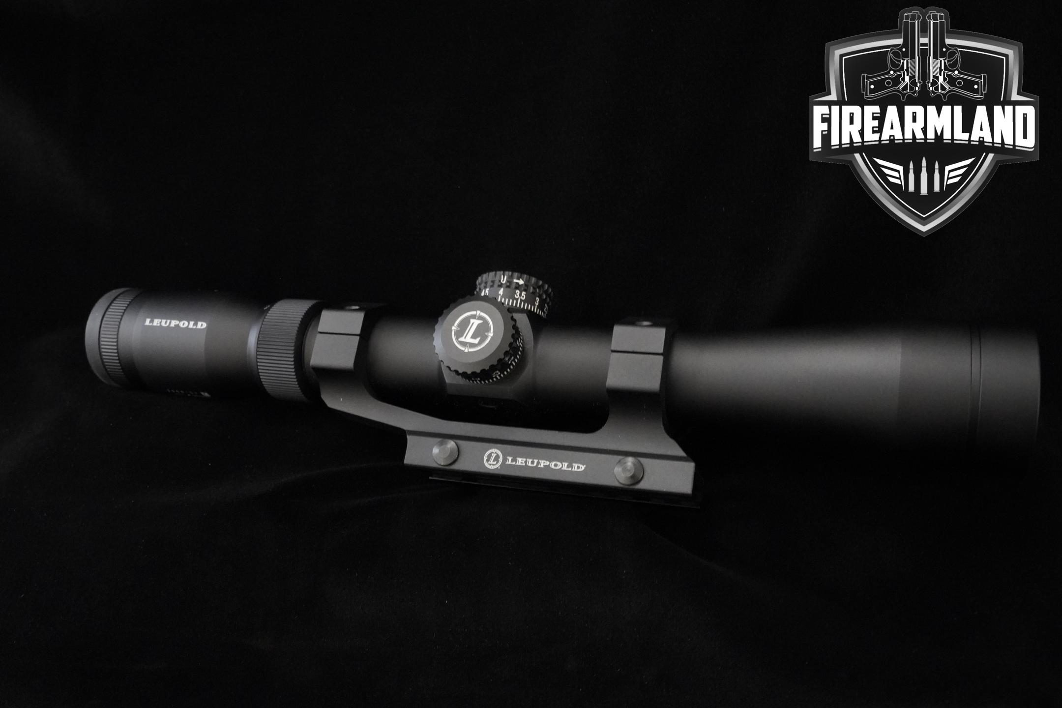 Leupold VX-R Patrol 3-9x40 FireDot TMR Black Anodized Leupold SFP - Gun ...