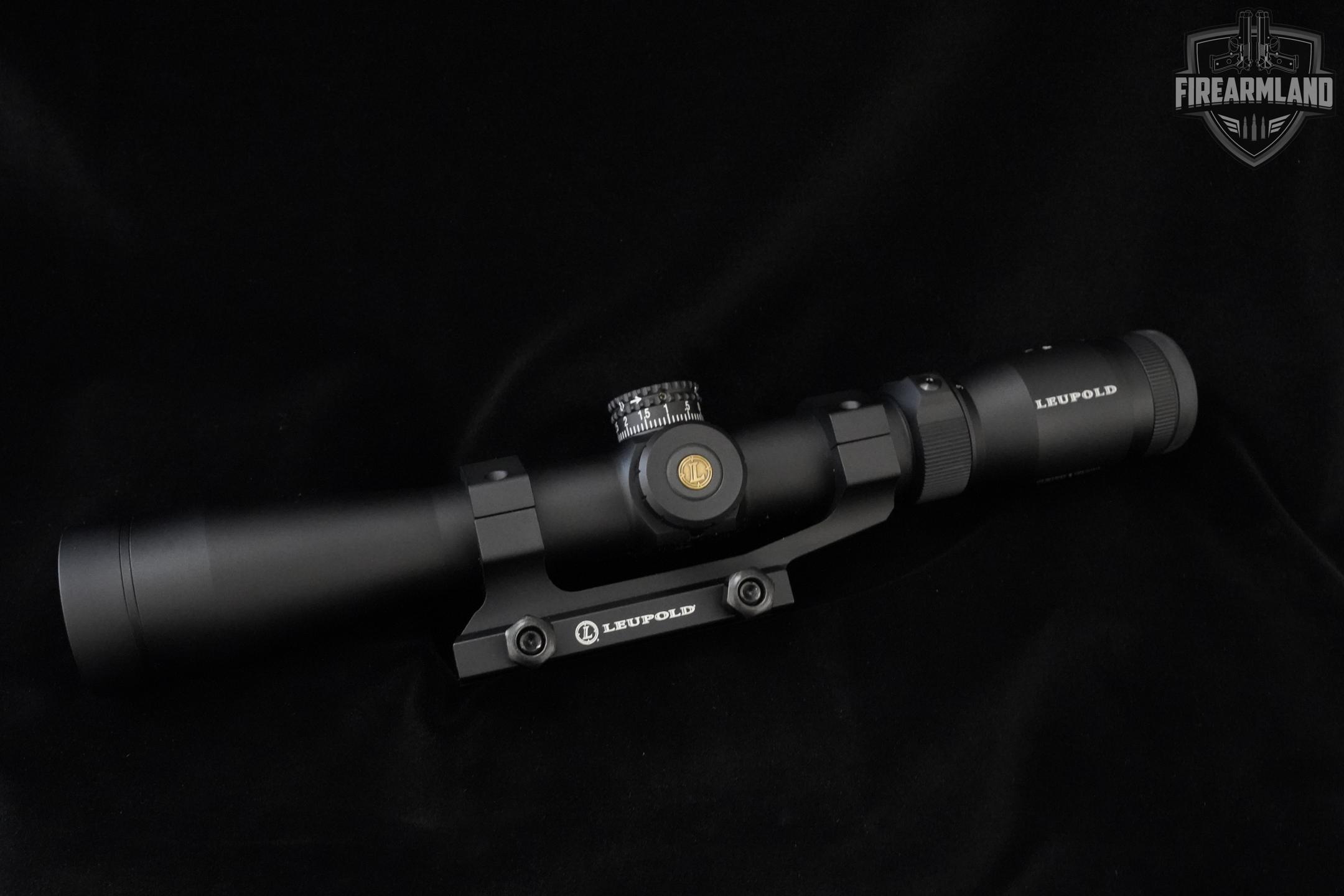 Leupold VX-R Patrol 3-9x40 FireDot TMR Black Anodized Leupold SFP - Gun ...