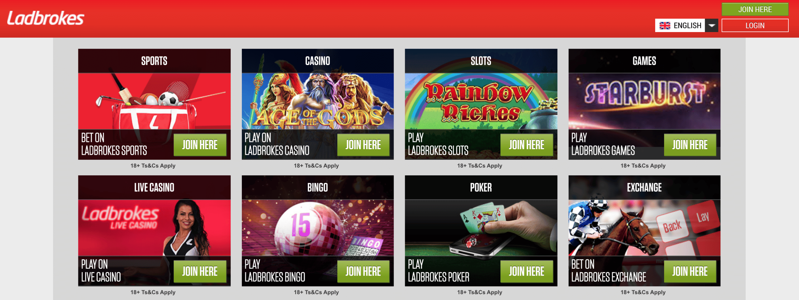 ladbrokes homepage