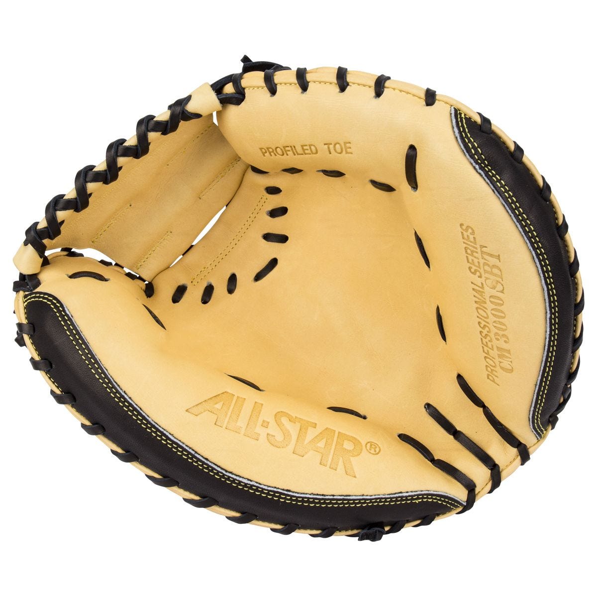 pocket of the high quality all star pro elite catchers mitt