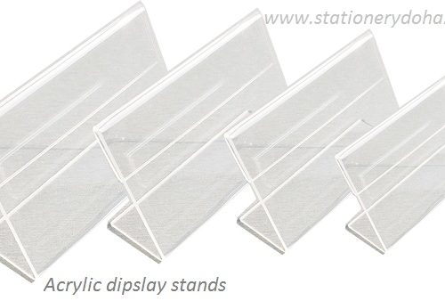 acrylic display stand www.stationerydoha.com