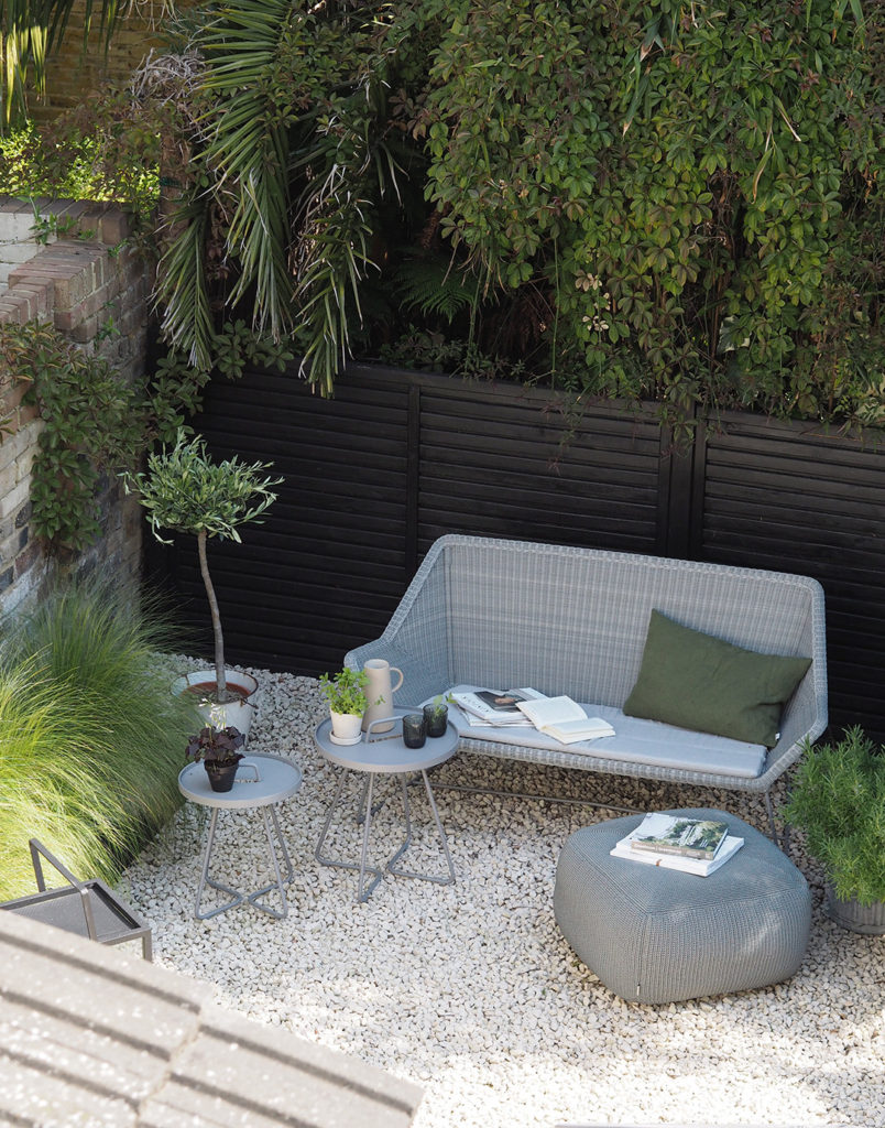 the best minimalist outdoor furniture ranges - Breeze sofa by Cane-line