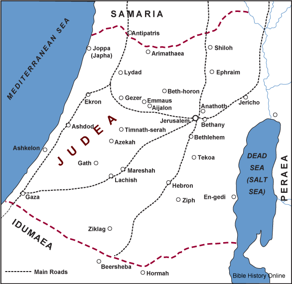 Biblical Geography: Region of Judea