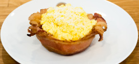 Bacon Bowl with Eggs