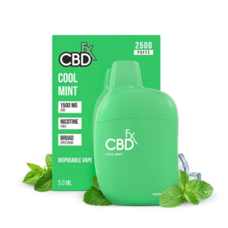 CBDfx - CBD Vape Pen - Cool Mint - 1500mg